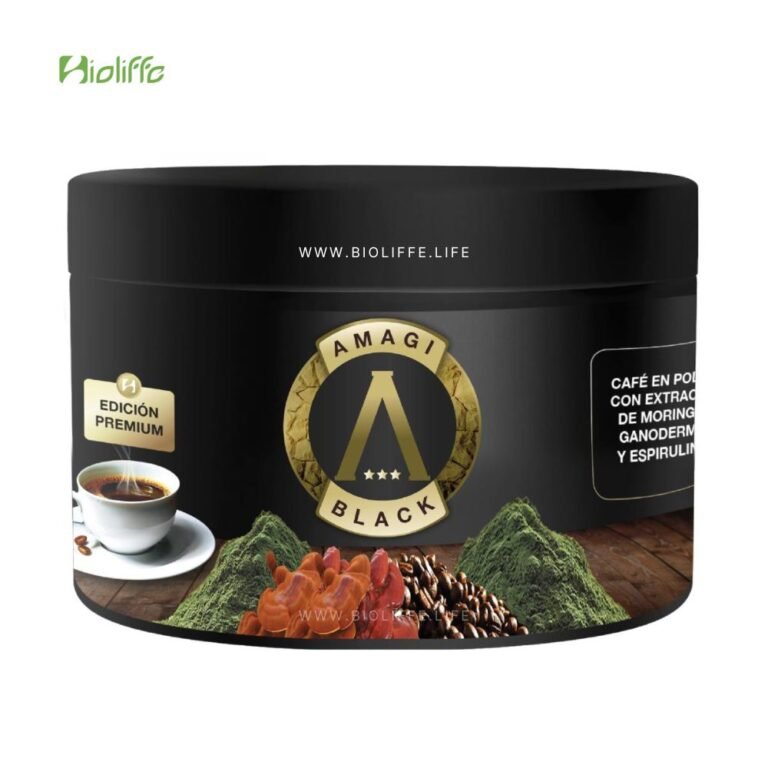 CAFE CON MORINGA GANODERMA ESPIRULINA